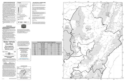 Monongahela NF MVUM - Marlinton Preview 1