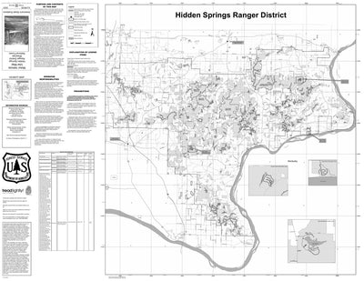 Shawnee NF MVUM - Hidden Springs Preview 1