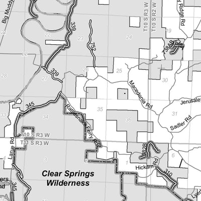 Shawnee NF MVUM - Mississippi Bluffs Preview 3