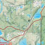 US Forest Service R9 Sylvania Wilderness Map, Ottawa National Forest digital map