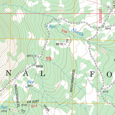 US Forest Service - Topo Abajo Peak, UT FSTopo Legacy digital map