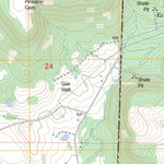 US Forest Service - Topo Abbott, AR FSTopo Legacy digital map
