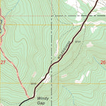 US Forest Service - Topo Abbott Butte, OR FSTopo Legacy digital map