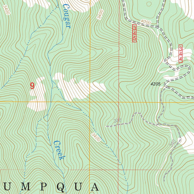 US Forest Service - Topo Abbott Butte, OR FSTopo Legacy digital map