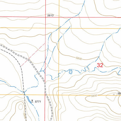 US Forest Service - Topo Abbott Lake, NM FSTopo Legacy digital map