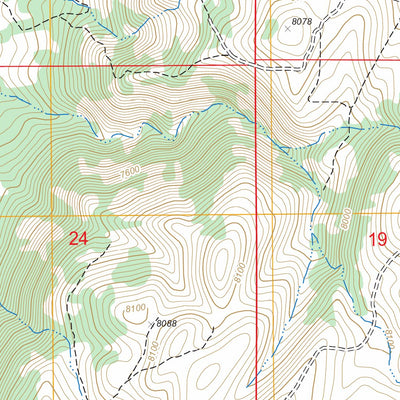 US Forest Service - Topo Abes Knoll, UT FSTopo Legacy digital map