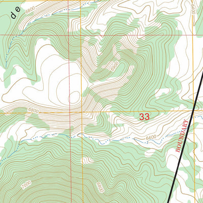 US Forest Service - Topo Abiquiu, NM FSTopo Legacy digital map