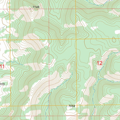 US Forest Service - Topo Abo, NM FSTopo Legacy digital map