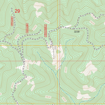 US Forest Service - Topo Acker Rock, OR FSTopo Legacy digital map