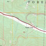 US Forest Service - Topo Acorn, AR FSTopo Legacy digital map