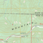 US Forest Service - Topo Acorn, AR FSTopo Legacy digital map