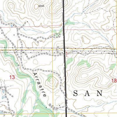 US Forest Service - Topo Acton, CA FSTopo Legacy digital map