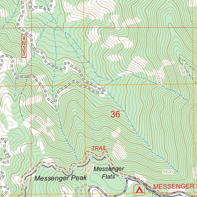 US Forest Service - Topo Acton, CA FSTopo Legacy digital map