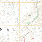 US Forest Service - Topo Adams Mesa, AZ FSTopo Legacy digital map