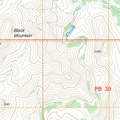 US Forest Service - Topo Adams Mesa, AZ FSTopo Legacy digital map