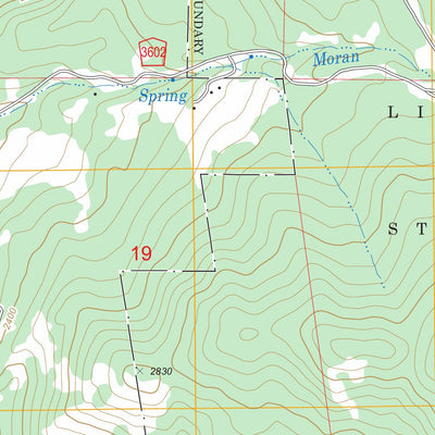 US Forest Service - Topo Addy Mountain, WA FSTopo Legacy digital map