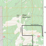 US Forest Service - Topo Addy, WA FSTopo Legacy digital map