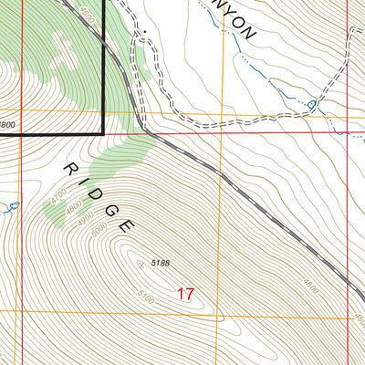 US Forest Service - Topo Adin, CA FSTopo Legacy digital map