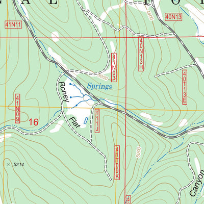 US Forest Service - Topo Adin Pass, CA FSTopo Legacy digital map