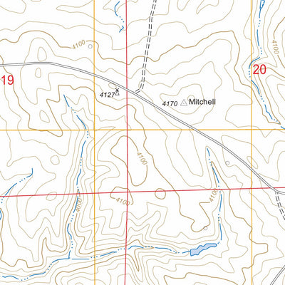 US Forest Service - Topo Adon, WY FSTopo Legacy digital map