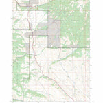 US Forest Service - Topo Advent Gulch, ID FSTopo Legacy digital map