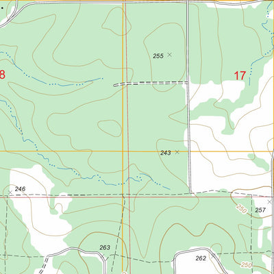 US Forest Service - Topo Afeman, LA FSTopo Legacy digital map