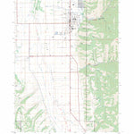 US Forest Service - Topo Afton, WY FSTopo Legacy digital map