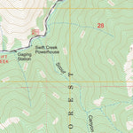 US Forest Service - Topo Afton, WY FSTopo Legacy digital map