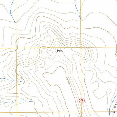 US Forest Service - Topo Agate Mountain, CO FSTopo Legacy digital map