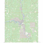 US Forest Service - Topo Agness, OR FSTopo Legacy digital map