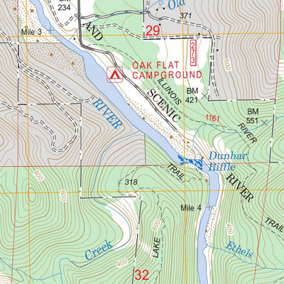 US Forest Service - Topo Agness, OR FSTopo Legacy digital map