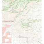 US Forest Service - Topo Agua Caliente Hill, AZ FSTopo Legacy digital map