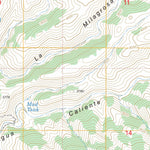 US Forest Service - Topo Agua Caliente Hill, AZ FSTopo Legacy digital map