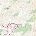 US Forest Service - Topo Agua Caliente Hill, AZ FSTopo Legacy digital map