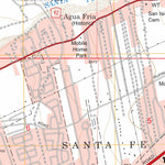 US Forest Service - Topo Agua Fria, NM FSTopo Legacy digital map