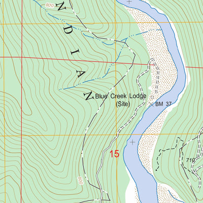 US Forest Service - Topo Ah Pah Ridge, CA FSTopo Legacy digital map