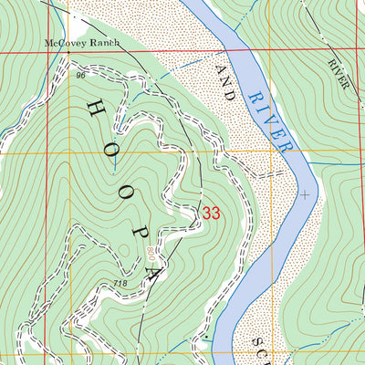 US Forest Service - Topo Ah Pah Ridge, CA FSTopo Legacy digital map
