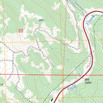 US Forest Service - Topo Ahwahnee, CA FSTopo Legacy digital map