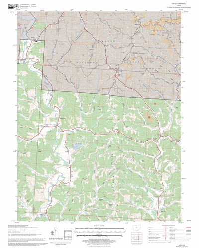 US Forest Service - Topo Aid, OH FSTopo Legacy digital map