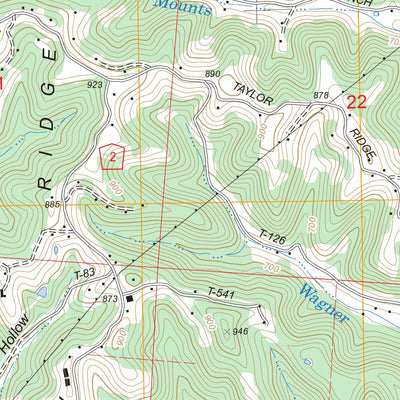 US Forest Service - Topo Aid, OH FSTopo Legacy digital map