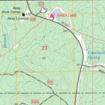 US Forest Service - Topo Airey, MS FSTopo Legacy digital map
