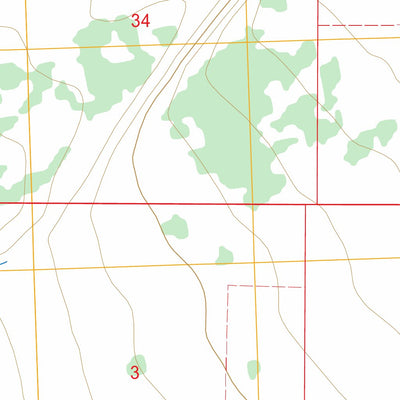 US Forest Service - Topo Ajax Ranch, MT FSTopo Legacy digital map