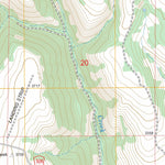 US Forest Service - Topo Akers Butte, OR FSTopo Legacy digital map