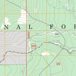US Forest Service - Topo Aladdin Mountain, WA FSTopo Legacy digital map
