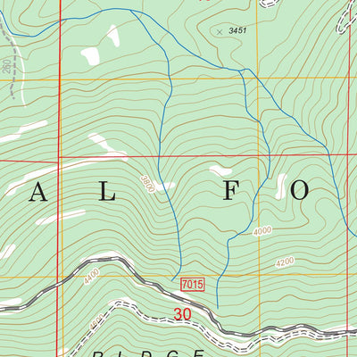 US Forest Service - Topo Aladdin, WA FSTopo Legacy digital map