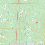 US Forest Service - Topo Aladdin, WA FSTopo Legacy digital map