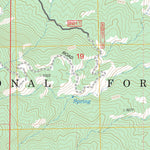 US Forest Service - Topo Alamo Mountain, CA FSTopo Legacy digital map