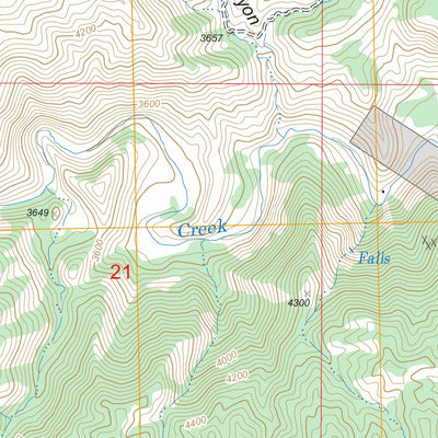 US Forest Service - Topo Alamo Mountain, CA FSTopo Legacy digital map