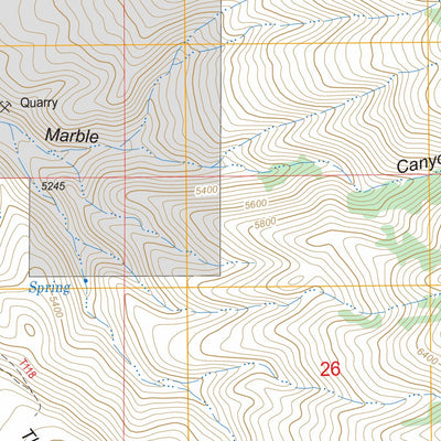 US Forest Service - Topo Alamogordo North, NM FSTopo Legacy digital map