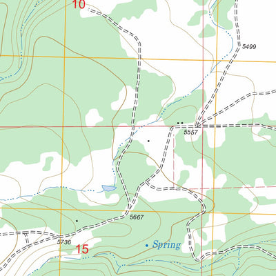 US Forest Service - Topo Alaska Bench, MT FSTopo Legacy digital map